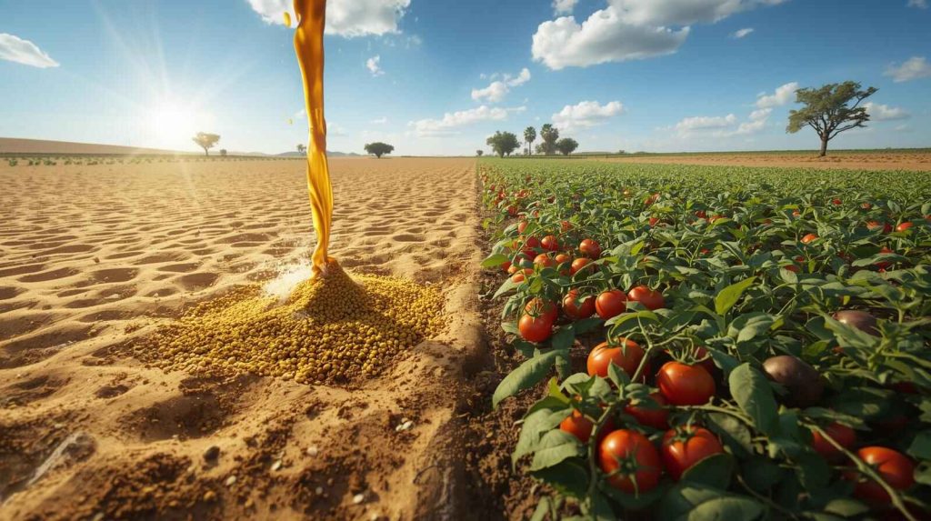 Turning Desert Sand into Farmland.
